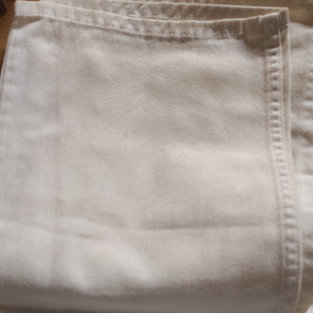 Liz Claiborne Cream Embroidered Jeans - Picture 2 of 3